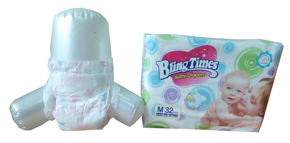 Bling times baby diaper 32pcs
