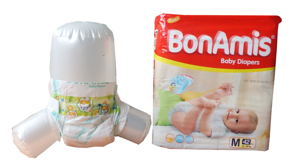BonAmis baby diaper 42pcs