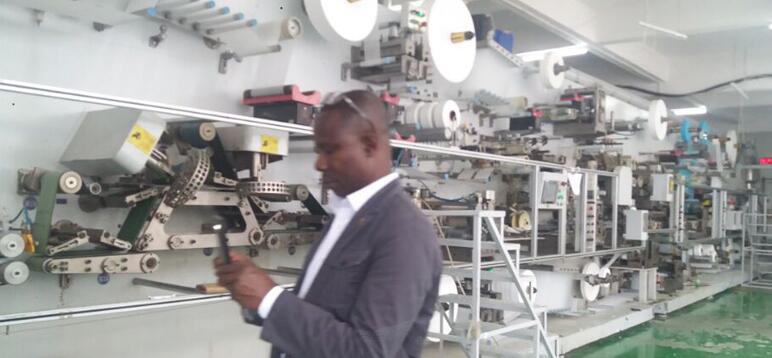 NAFDAC  Officials visited  our factory