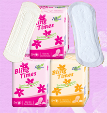 180 women care sanitary pads with winged and anion sanitary pad panty liner