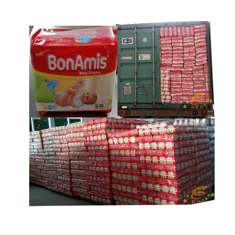 Wholesale Pampers quality diaper BonAmis baby diapers in China