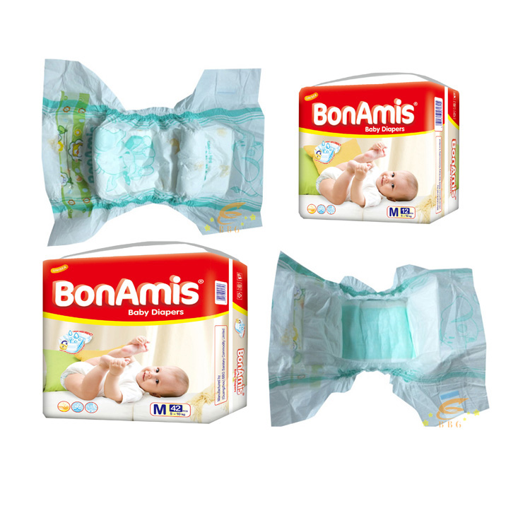 quality disposable sleepy baby diaper made in China