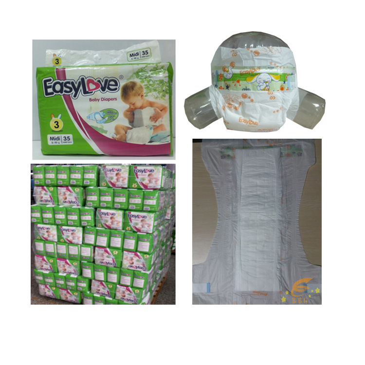 Baby diaper stock with wholesale price baby diapers manufacturers in China