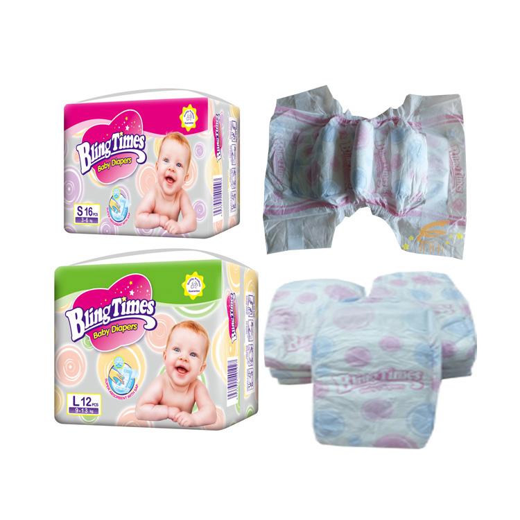 Super soft breathaosable baby nappy non woven diaper manufacturer in China