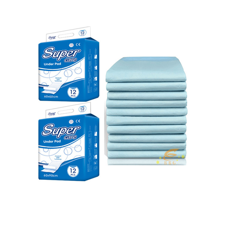 Super absorbent polymer nursing disposable under pads in stocklots