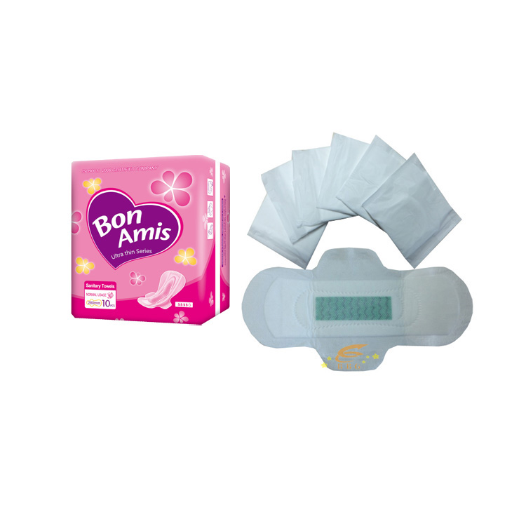 Anion disposable soft sanitary pads lady sanitary napkin with high quality