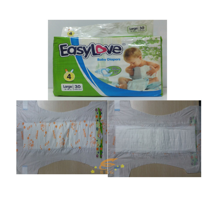 3D leakguard baby sleepy diaper/comfortable baby diaper/nappies