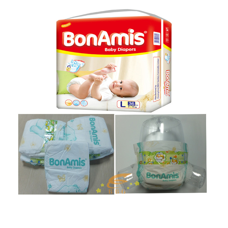 Beautiful Style Baby Diapers Made In China Africa Pampers