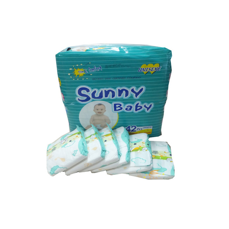 High Absorption Disposable Sunny  Baby Pamperes Factory In Fujian