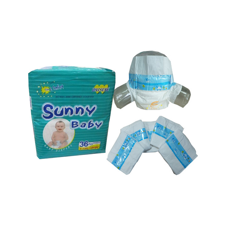 Sunny Baby Disposable Baby Diaper Wholesale pampers Baby Diaper in Bulk