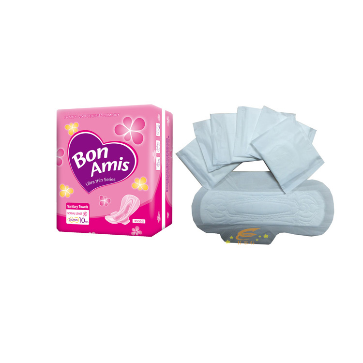 disposable female menstrual cotton sanitary napkins/women sanitary pad/lady sanitary towel supplier