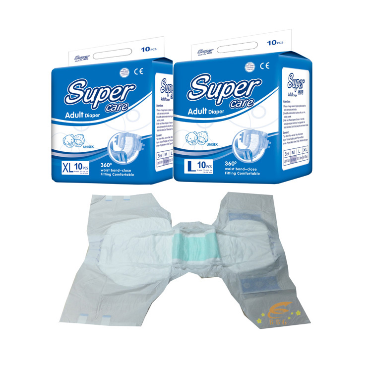 Free Adult Diaper Sample, High Absorbency Disposable Cheap Adult Diaper for Elderly