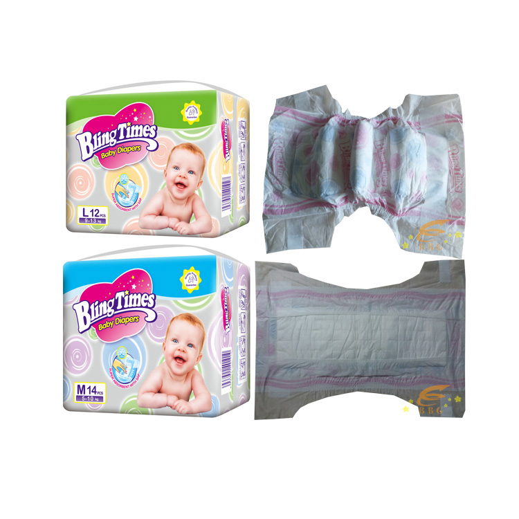 Competitive price soft disposable baby diaper manufacturers in china