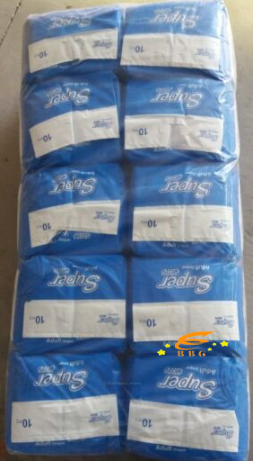 ISO and CE  Certificate Ultra-thin Disposable Organic Adult Diapers in Bulk