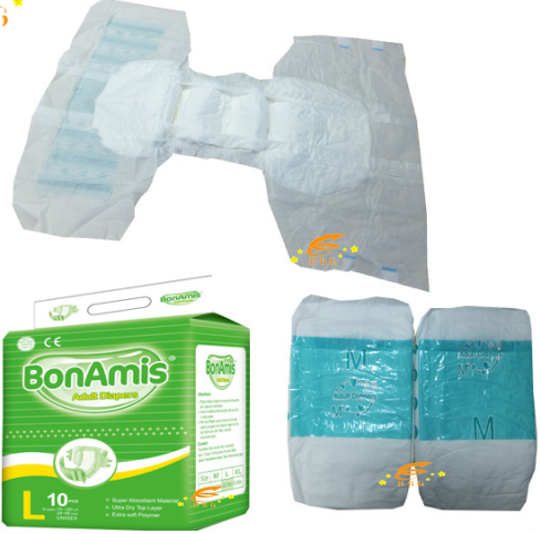 2017 Fujian Factory Wholesale healthy disposable diapers, adult diapers in bulk, diapers for hospita