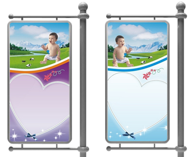 Advertising posters