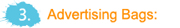 Advertising bags