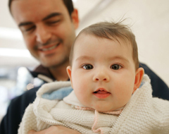 Identify the baby diaper rash