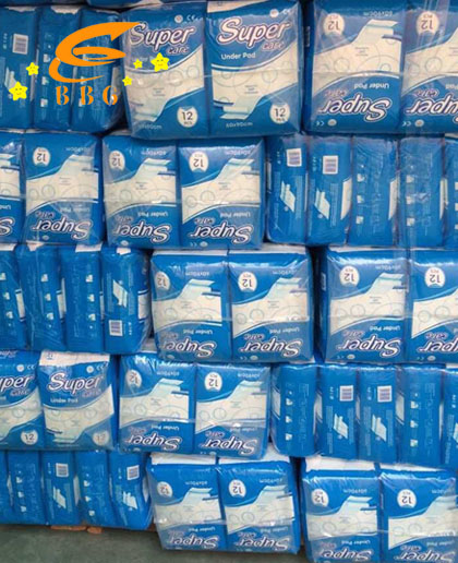 Shipped out a Container of Underpads to Africa